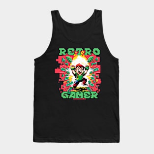 Retro Vintage Style Gaming in the Arcade Tank Top